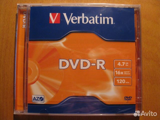 Диск DVD-R Verbatim 4,7 Gb 3-и шт., +RW 2-е шт