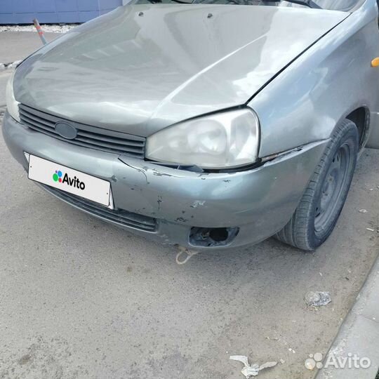 LADA Kalina 1.6 МТ, 2007, битый, 171 498 км