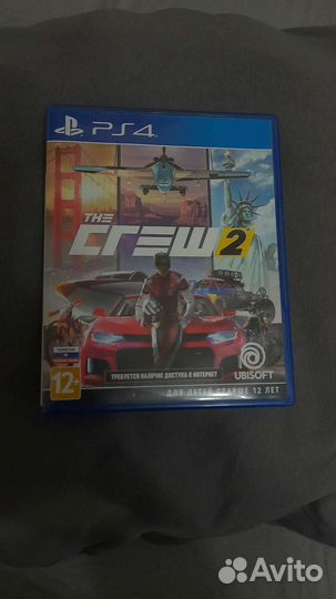 Диск для ps4 the Crew 2