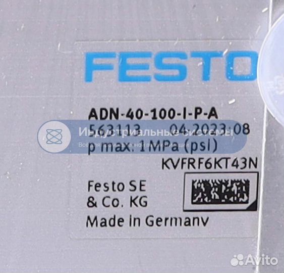 Цилиндр пневматический festo ADN-40-100-I-P-A 5631