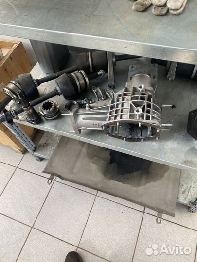Передний редуктор Нива bronto в сборе с самоблоком