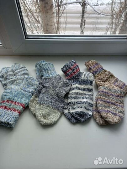 Шерстяные носки