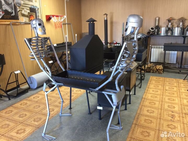 Мангал, коптильня, барбекю