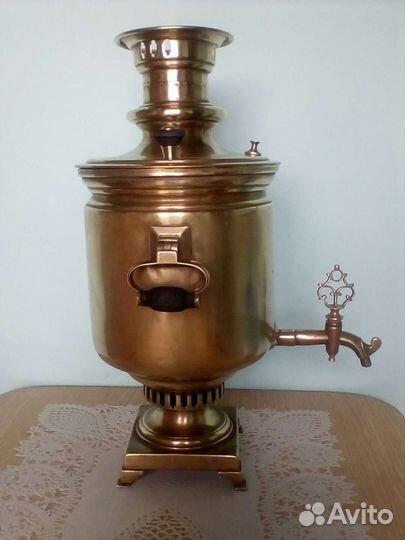 Самовар угольный старинный