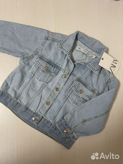 Джинсовая куртка для девочки