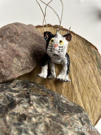 Ватные елочные игрушки