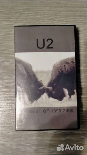Видеокассета U2 Best 1999-2000 клипы