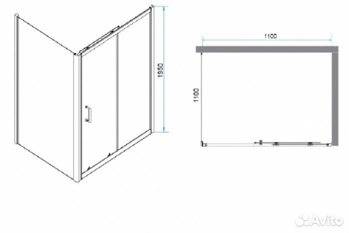 Душевой уголок RGW Passage PA-74 110x110