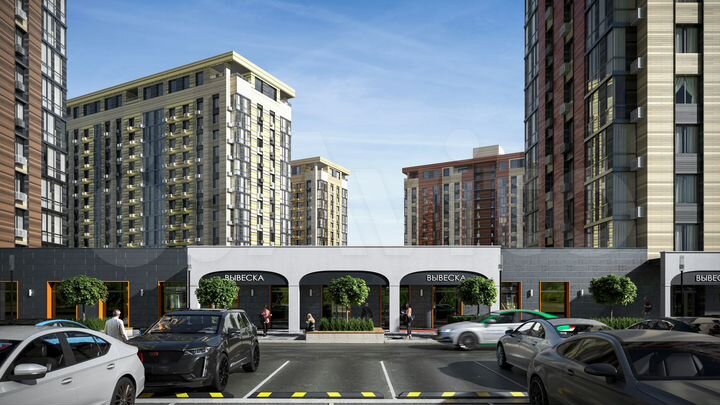 1-к. квартира, 40,1 м², 9/14 эт.