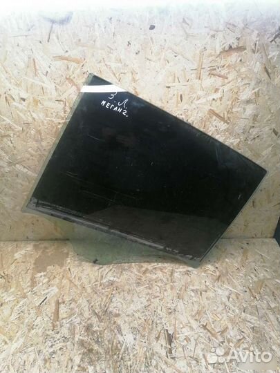 Стекло двери заднее левое Рено Меган 2