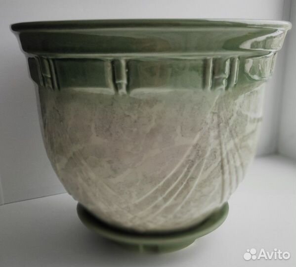 Горшок керамический(б/у)