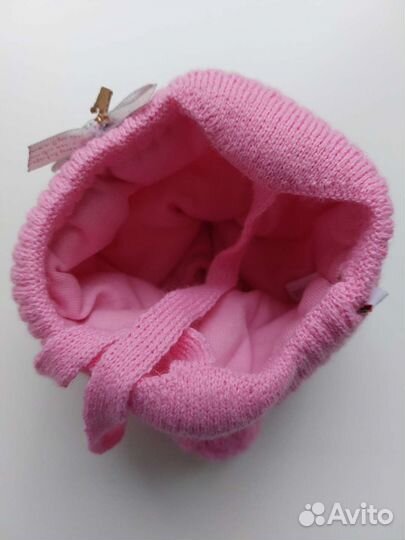 Шапка для девочки до года
