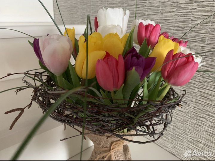 Букет на каркасе на заказ