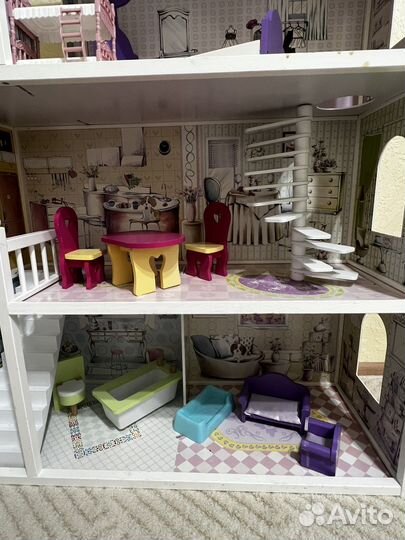 Домик кукольный для барби