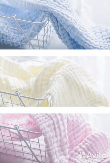 Муслиновые пеленки новые