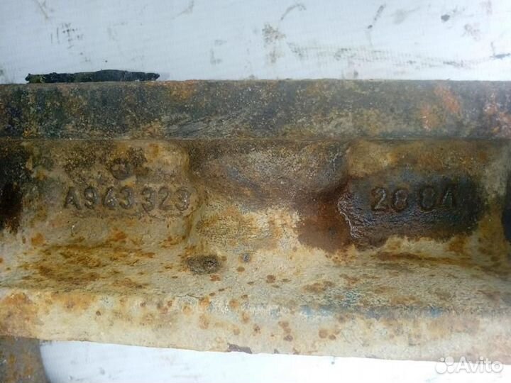 Кронштейн стабилизатора, переднего моста, нижний л