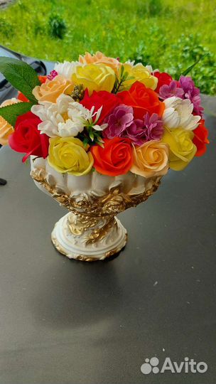 Мыльные цветы