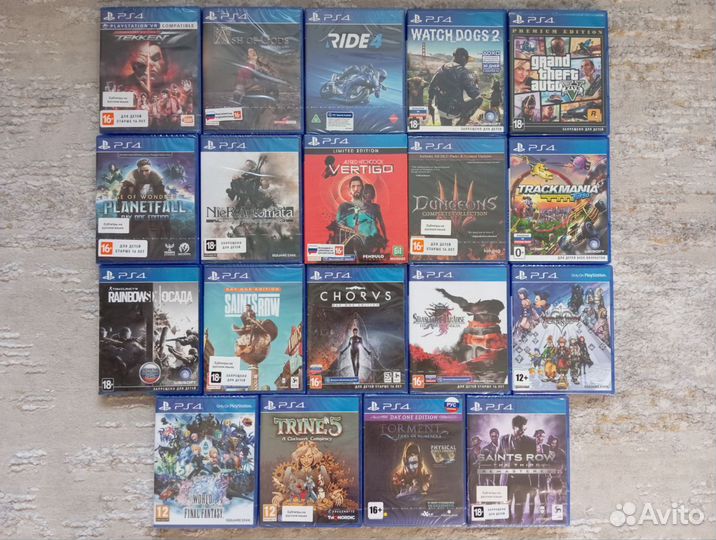Игры ps4 ps5