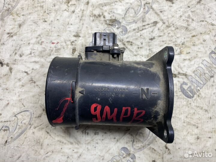 Датчик расхода воздуха nissan teana