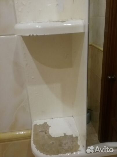 Зеркальный шкаф в ванную с подсветкой бу