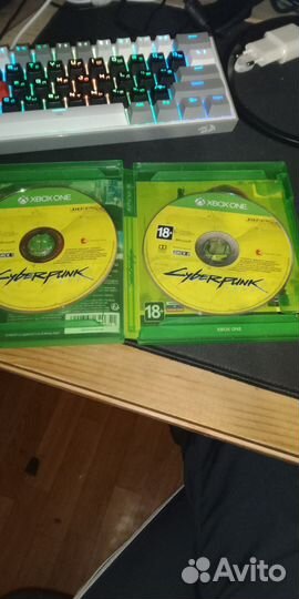 Диск x box one cyberpunk 2077