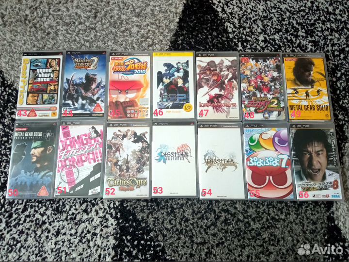 Большая коллекция редких игр и лимиток для PSP