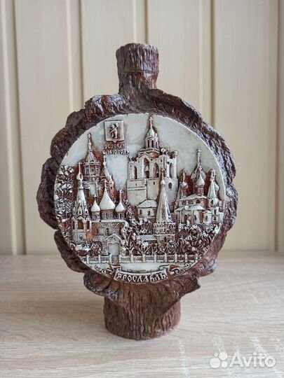 Бутылка с декором