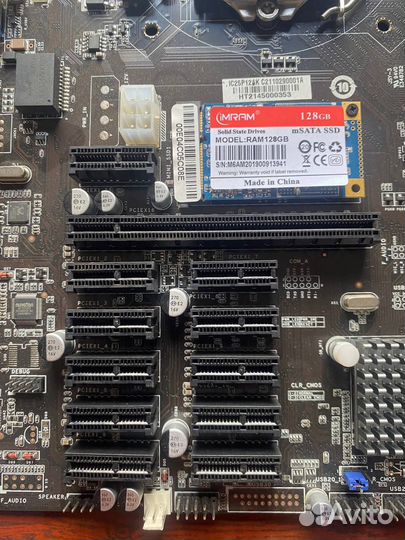 Материнская плата Esonic B250-BTC-Gladiator + SSD