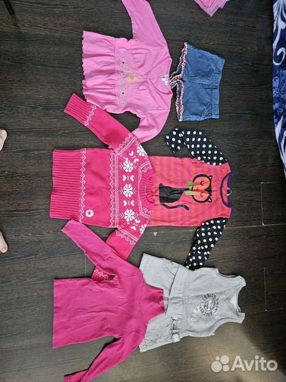 Детские вещи пакетом 98 104 110 на девочку