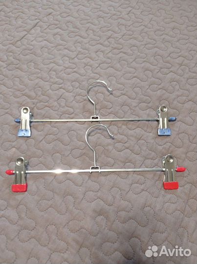 Вешалки для брюк с зажимами, 20 шт