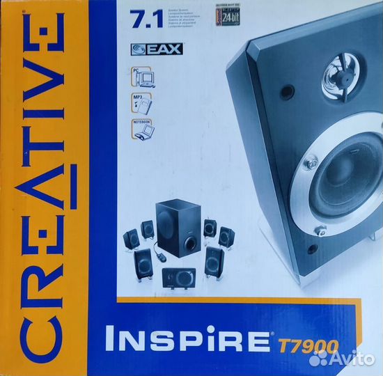 Колонки Creative Inspire T7900, 7.1