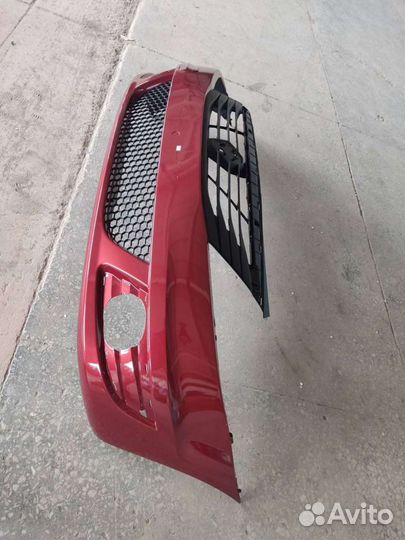 Бампер Рено Логан 10-14 г.в. новый,бордовый