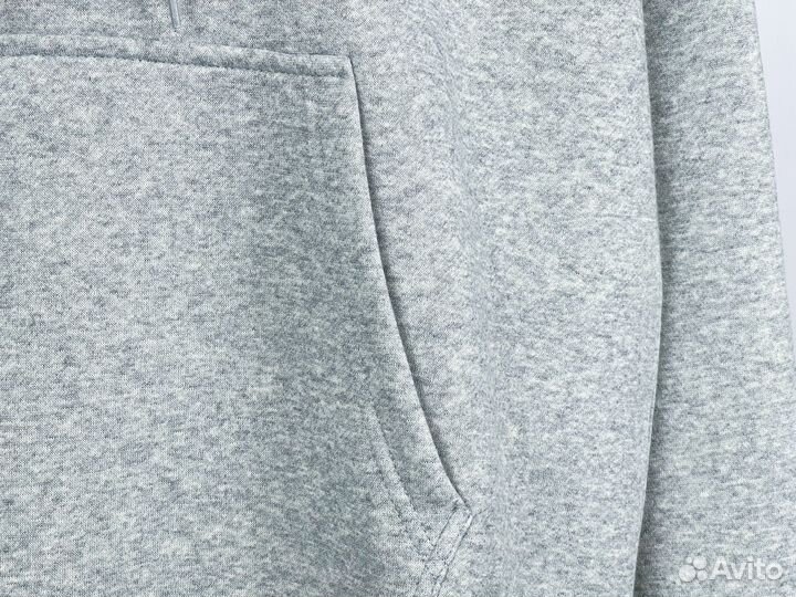 Худи Nike x Stussy Fleece Grey