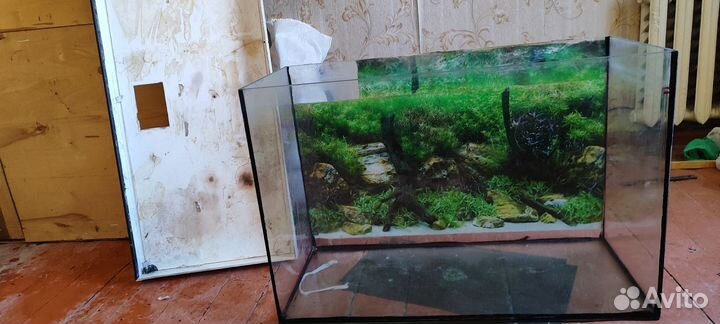 Аквариум на 200 л, с крышкой