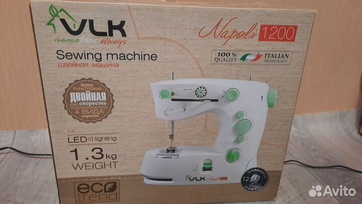 Швейная машинка VLK napoli 1200