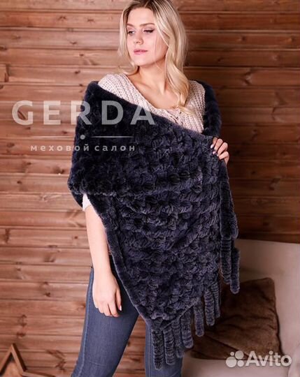 Шарф меховой