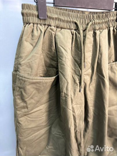 Штаны oversize утепленные