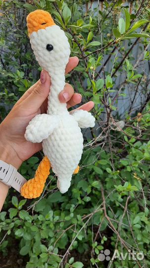 Вязаные гуси ручной работы