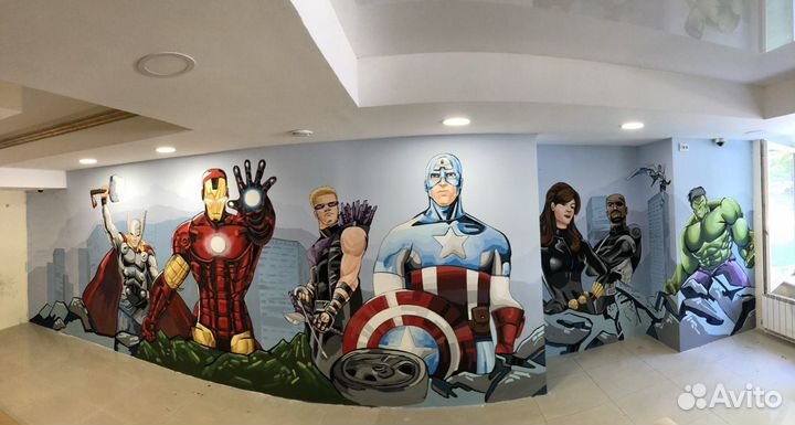 Роспись стен