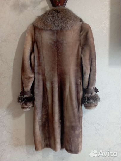 Шуба из мутона