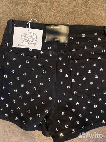 Шорты со стразами новые AW