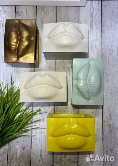 Кашпо - органайзер «Губы Джоли»