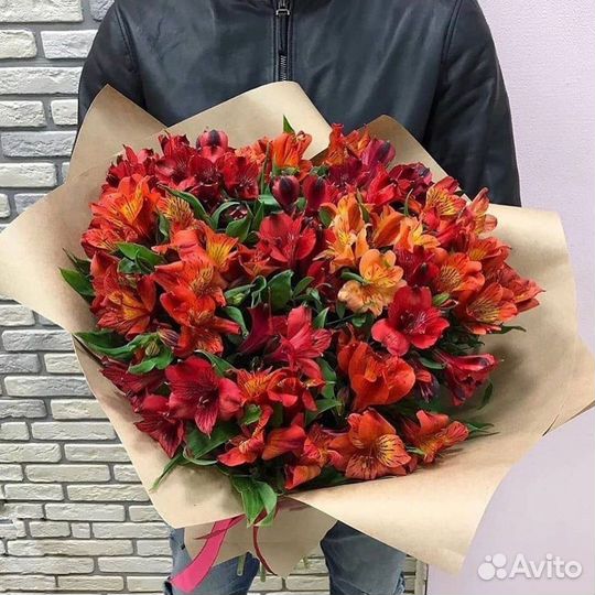 Альстромерия Букет цветов Доставка