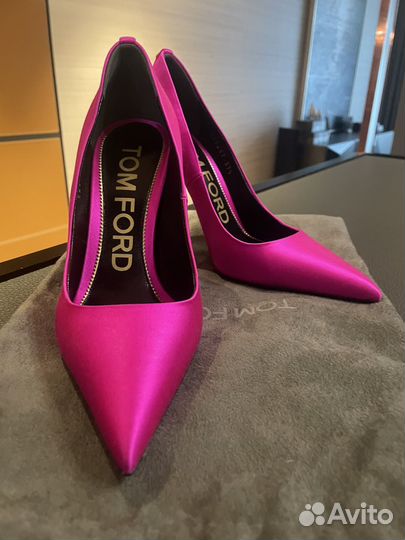 Текстильные туфли Tom Ford