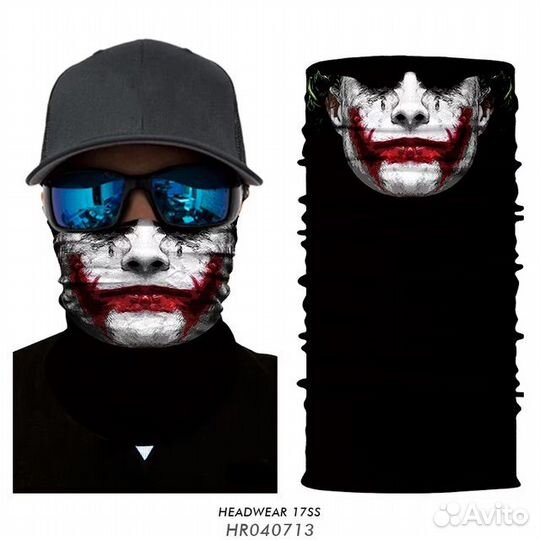 Балаклава бандана труба