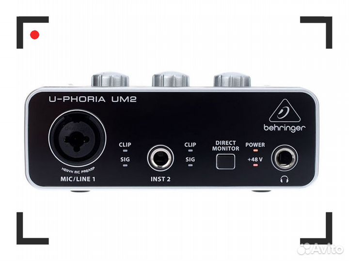 Behringer UM2 USB звуковая карта