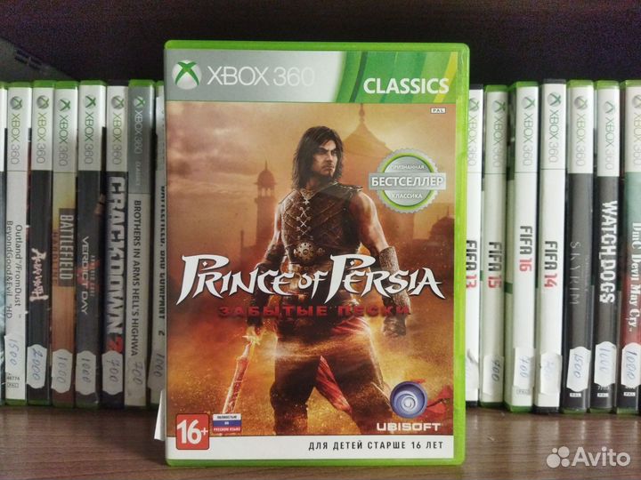 Prince of Persia забытые пески на хbox 360