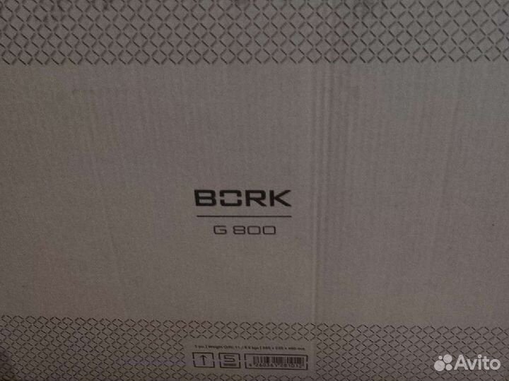 Новый гриль bork g800