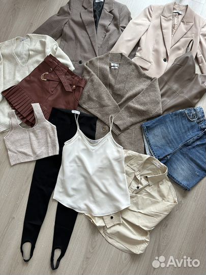 Пакет женских вещей 42 mango zara lime