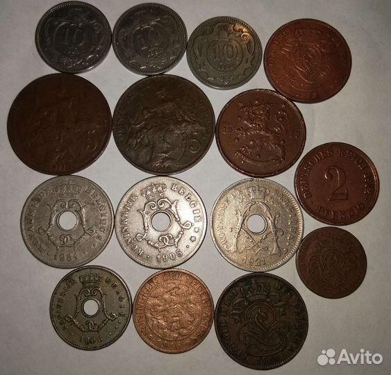 Старинные монеты Европы
